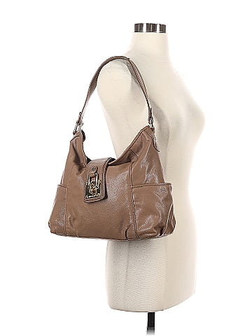 MICHAEL Michael Kors Leather Shoulder Bag (view 2)