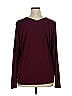 Vocal Burgundy Long Sleeve Top Size 1X - photo 2