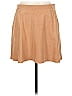 Joie 100% Leather Solid Tan Leather Skirt Size 10 - photo 1