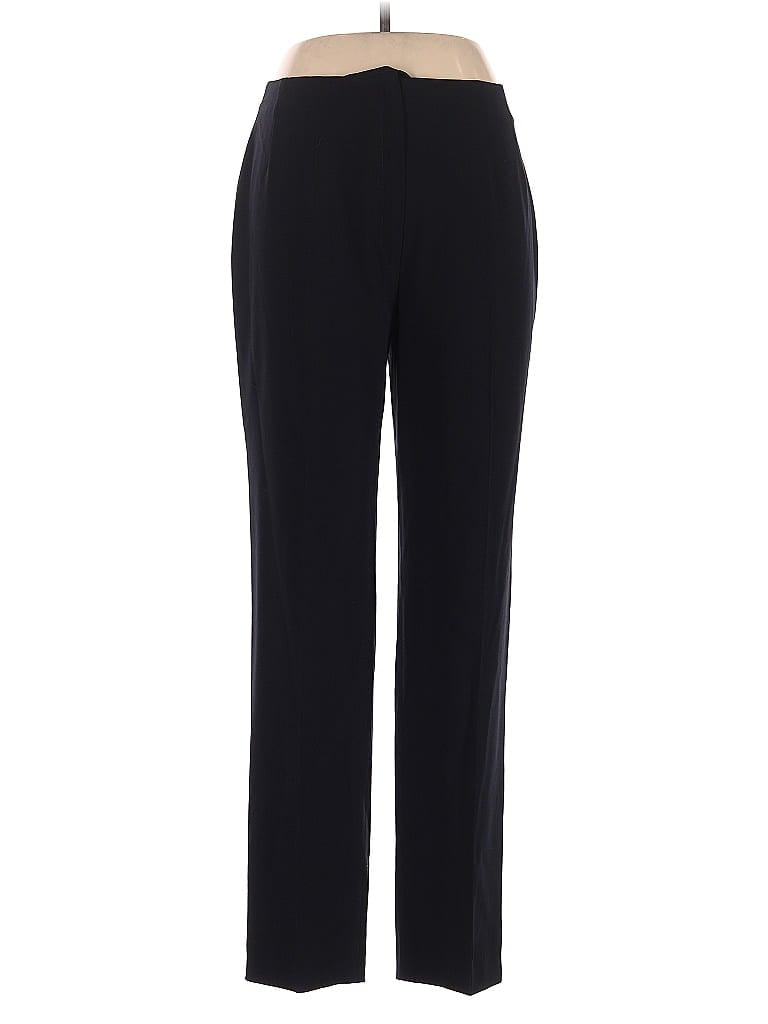 Piazza Sempione Black Wool Pants Size EU (IT) 46 / US 10 - photo 1