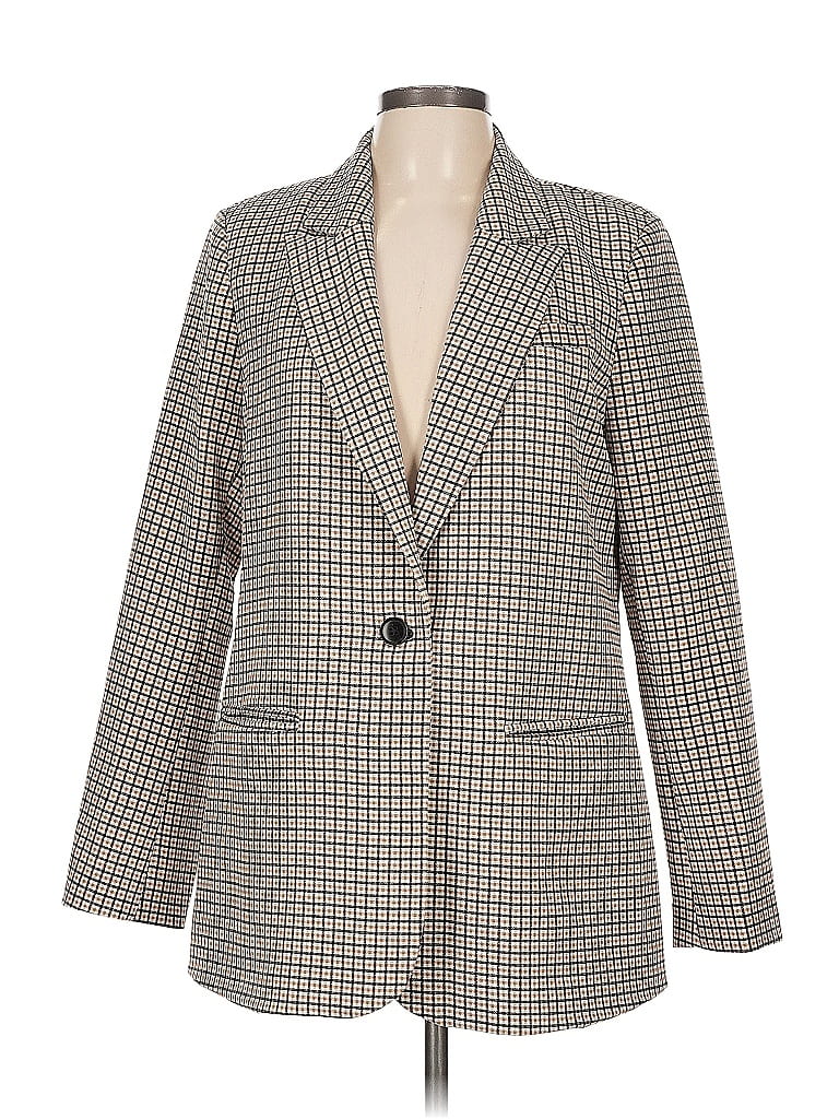 Blazer en Coton Pied de Poule Bleu Kiton - Veste Sport Italienne