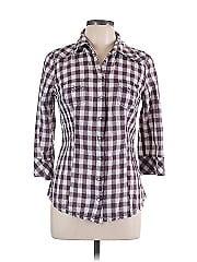 Guess Jeans 3/4 Sleeve Button Down Shirt