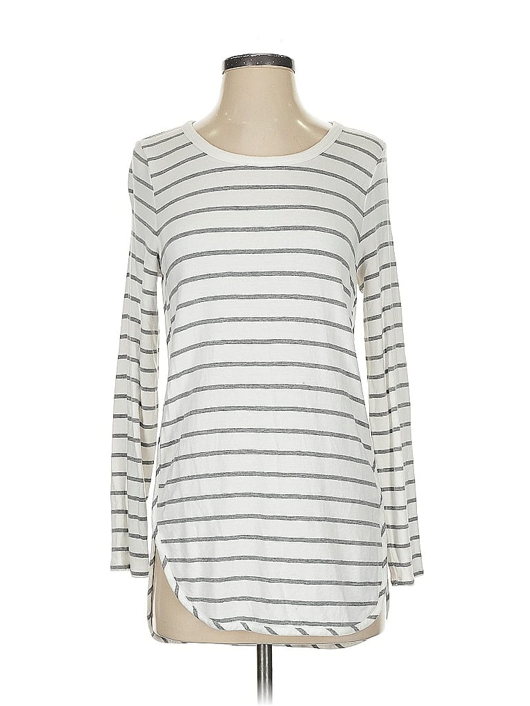 Market and Spruce Silver 3/4 Sleeve T-Shirt Size S - photo 1