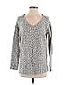 Essentials by Full Tilt Tweed Gray Pullover Sweater Size S - photo 1