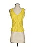 Piazza Sempione Yellow Sleeveless Blouse Size EU (IT) 40 / US 4 - photo 1