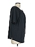 Belle By Kim Gravel Black Short Sleeve Top Size L - photo 4