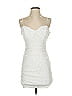 Hello Molly Silver Cocktail Dress Size S - photo 1