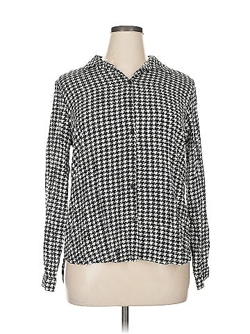 Big Dart Long Sleeve Button-Down Shirt (view 1)