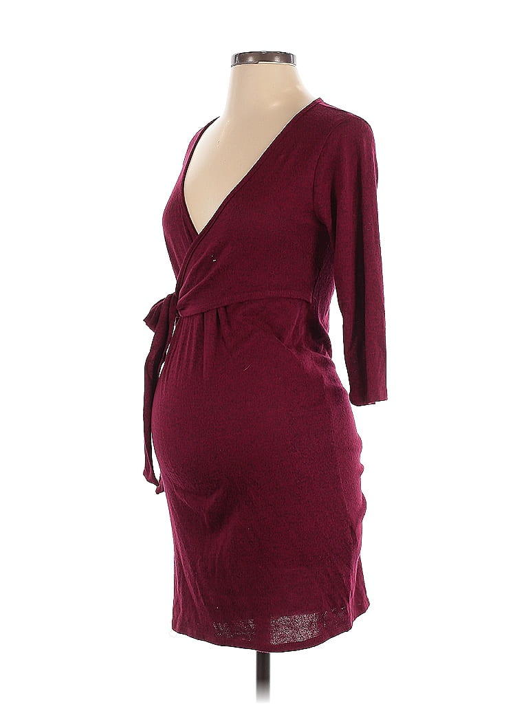 Hello Miz Burgundy Cocktail Dress Size S - photo 1