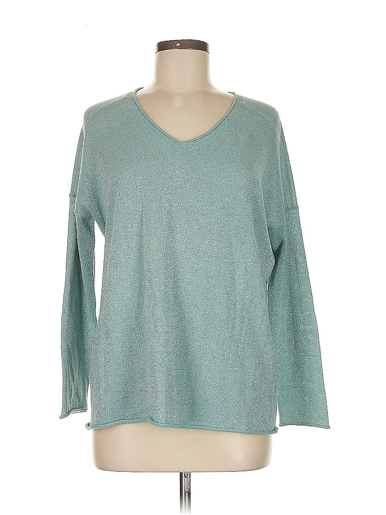 Click to view more detailed imagery on our partner's website Pre-owned Lederer Pullover Sweater In Blue