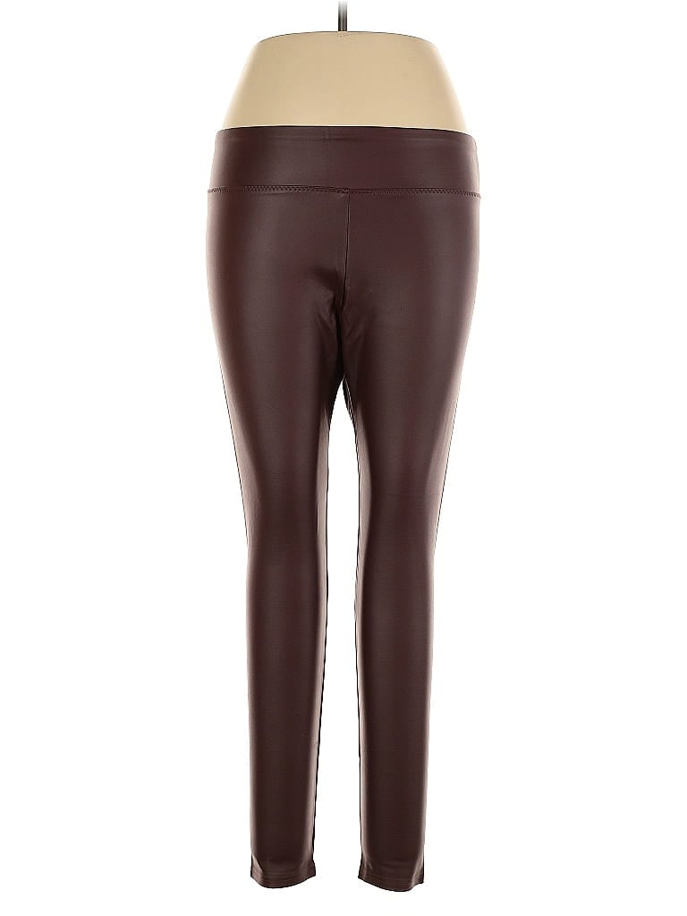 Romeo & Juliet Couture Active Pants In Burgundy
