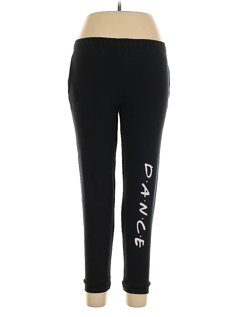 Pre-owned Jerzees Track Pants In Black