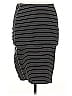 Max Studio Stripes Black Casual Skirt Size L - photo 2