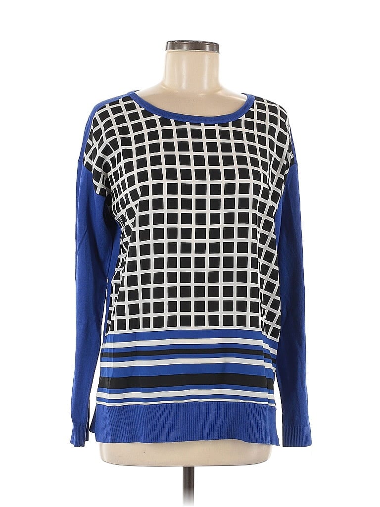 Pre-owned Michael Michael Kors Pullover Sweater In Blue
