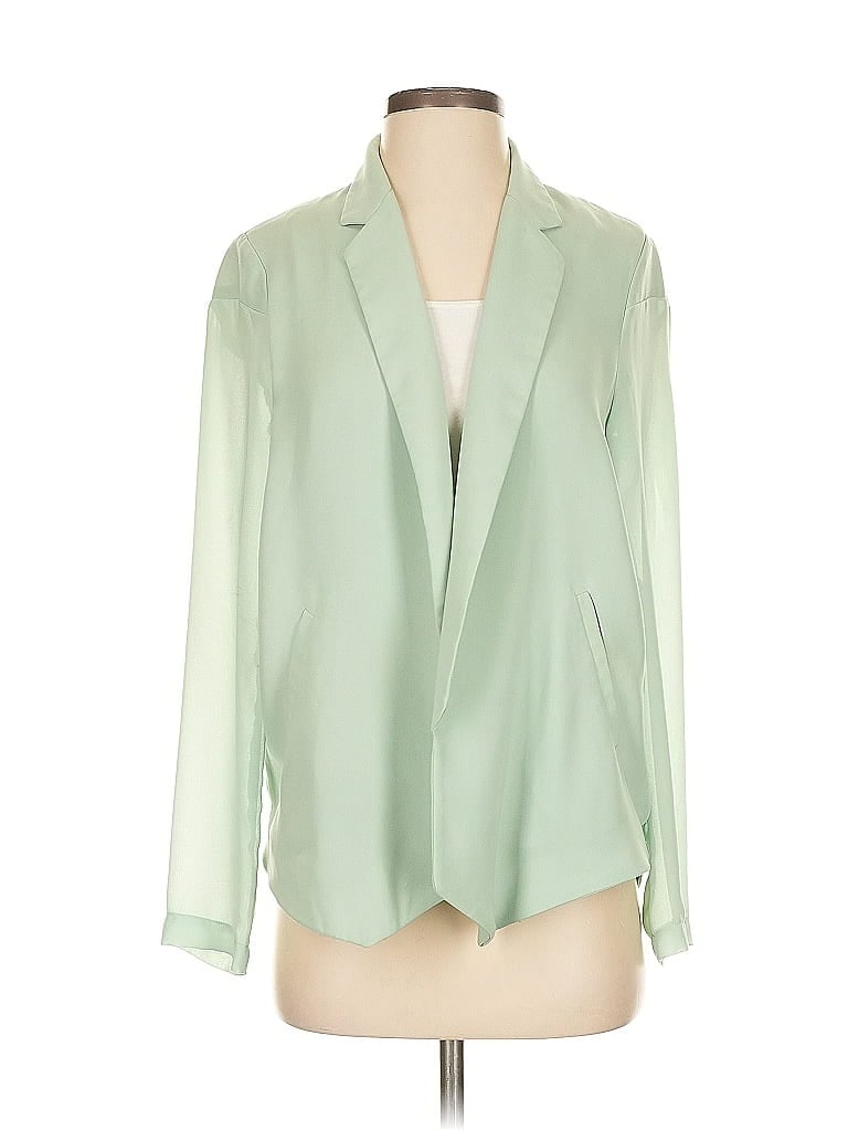 Pre-owned Silence And Noise Jacket In Green