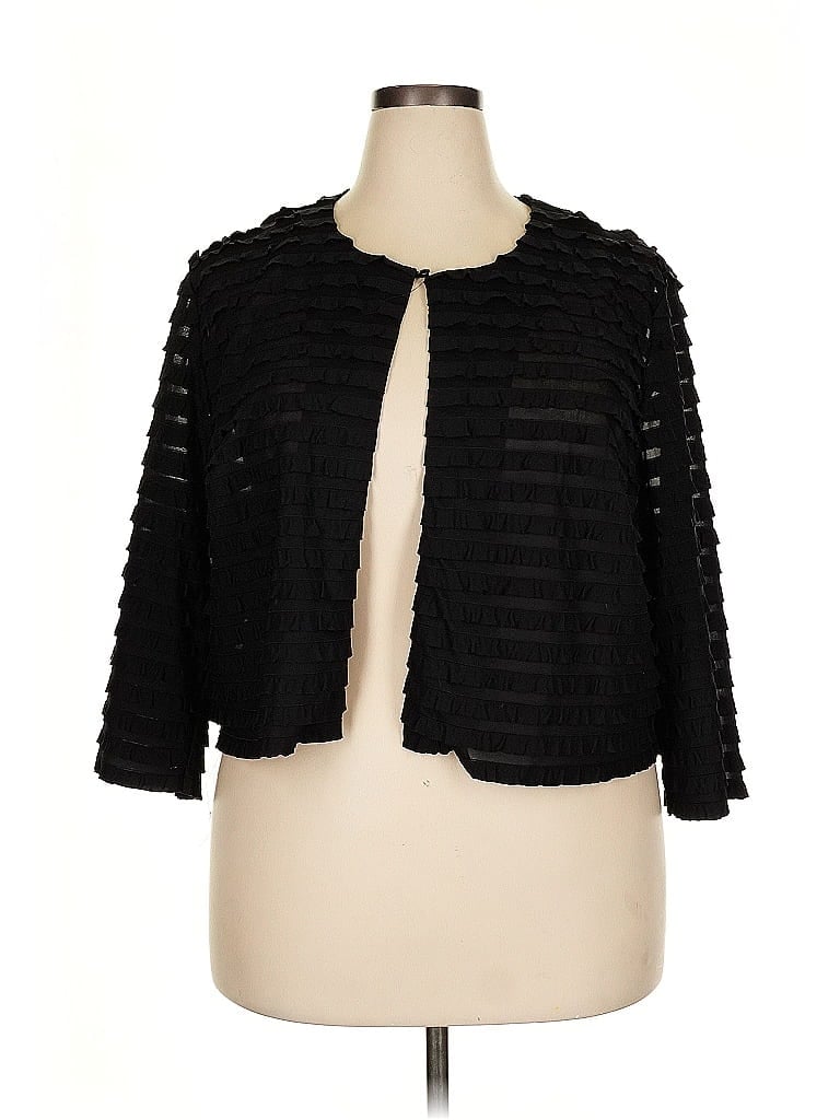 R&M Richards Black Jacket Size 2X - photo 1