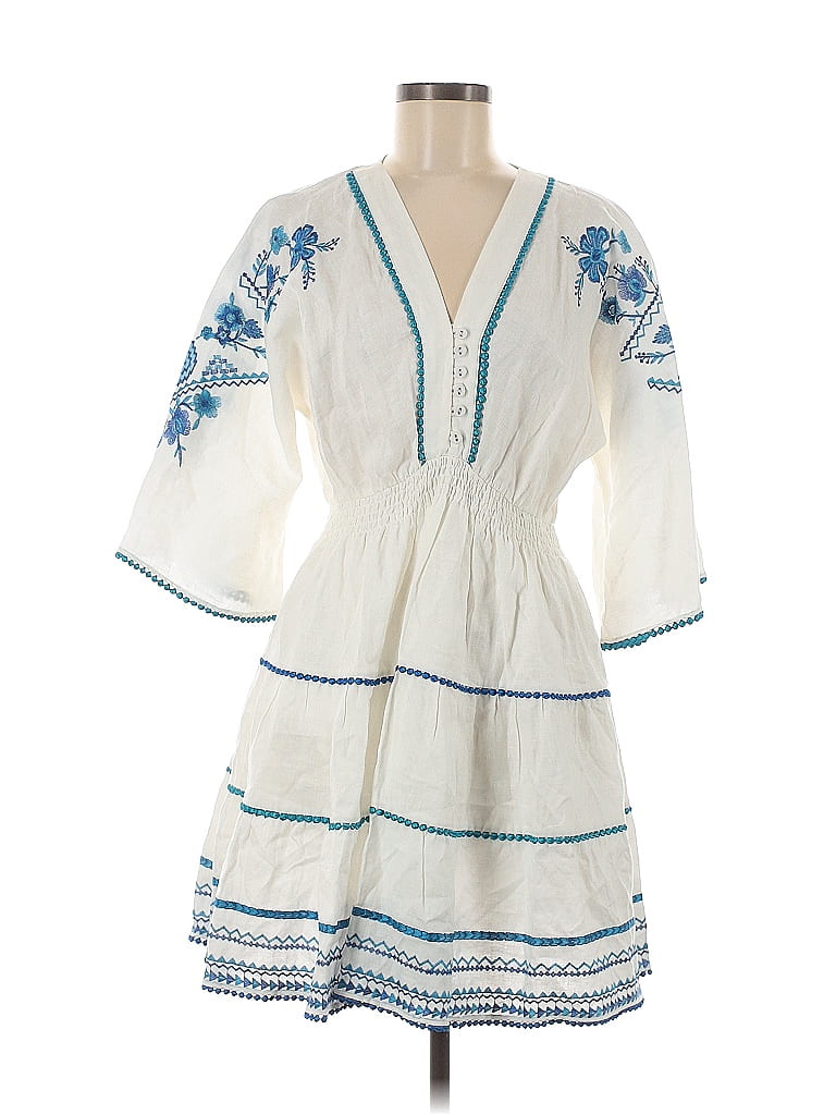 Hale Bob White Casual Dress Size M 72 off ThredUp