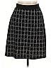 Gilli Plaid Black Formal Skirt Size L - photo 1
