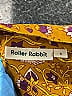 Roller Rabbit 100% Cotton Yellow Long Sleeve Blouse Size S - photo 6