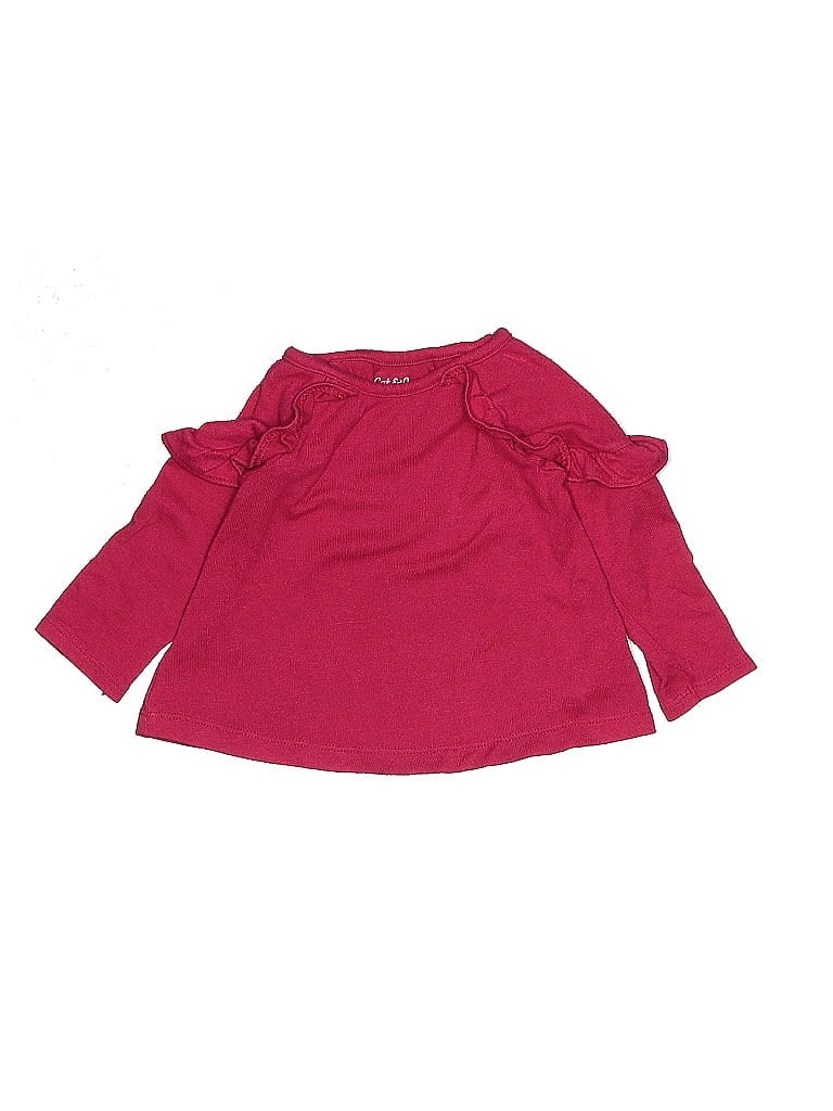 Click to view more detailed imagery on our partner's website Pre-owned Cat & Jack Kids' Cardigan Sweater In Burgundy
