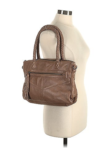 Day & Mood Leather Satchel (view 2)