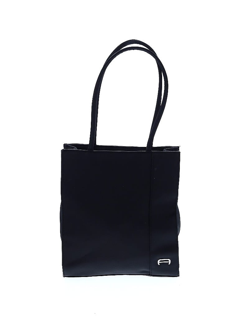 Etienne Aigner 100% Nylon Solid Blue Black Tote One size - photo 1