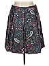 Ann Taylor LOFT Outlet Paisley Gray Casual Skirt Size 14 - photo 1