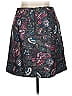 Ann Taylor LOFT Outlet Paisley Gray Casual Skirt Size 14 - photo 2