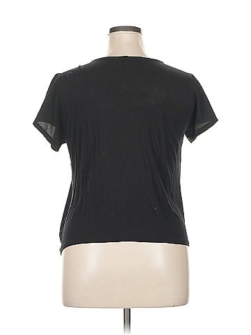 Zara W&B Collection Short Sleeve Top (view 2)