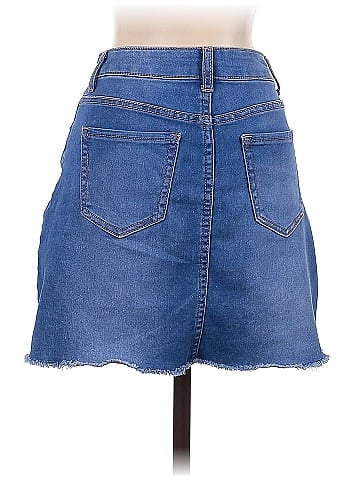 No Boundaries Denim Skirt (view 2)