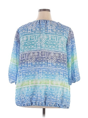 Catherines 3/4 Sleeve Blouse (view 2)