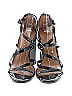 H By Halston Gray Black Heels Size 7 1/2 - photo 2