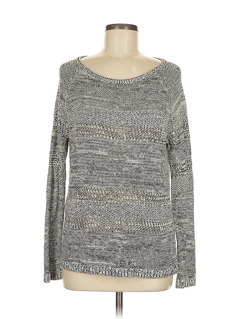 LOU & GREY FOR LOFT Pre-owned Pullover Sweater In Gray