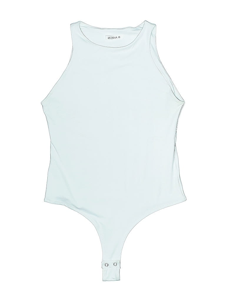 Pre-owned Reoria Bodysuit In Blue
