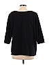 Ellos Black 3/4 Sleeve T-Shirt Size 1X - photo 2