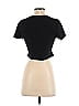 Dissh 100% Cotton Black Short Sleeve Turtleneck Size S - photo 2