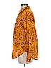 Roller Rabbit 100% Cotton Yellow Long Sleeve Blouse Size S - photo 5