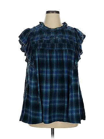 Free People Short Sleeve Blouse (view 1)