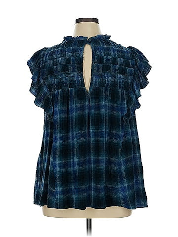 Free People Short Sleeve Blouse (view 2)
