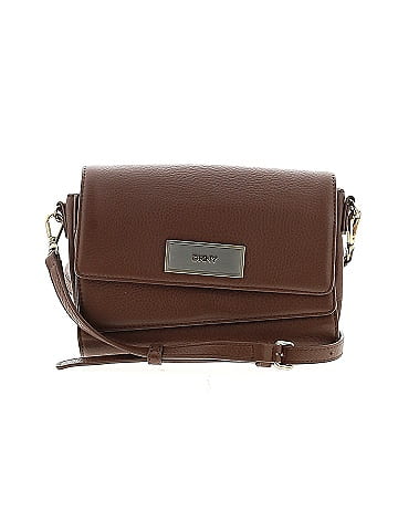 DKNY Leather Crossbody Bag (view 1)