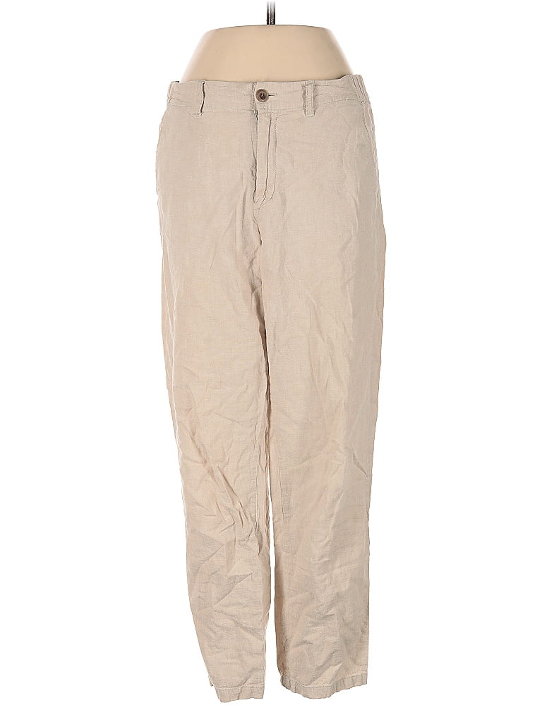 Pre-owned Uniqlo Khaki Pant In Brown