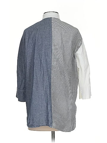 Planet 3/4 Sleeve Button-Down Shirt (view 2)