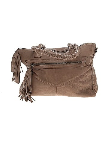Day & Mood Leather Satchel (view 1)