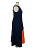 Akris Punto 100% Baumwolle Color Block Blue Casual Dress Size 14 - photo 4