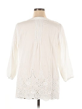 Solitaire 3/4 Sleeve Blouse (view 2)
