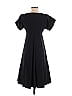 Piazza Sempione Solid Black Cocktail Dress Size EU (IT) 38 / US 2 - photo 2