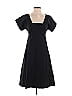 Piazza Sempione Solid Black Cocktail Dress Size EU (IT) 38 / US 2 - photo 1