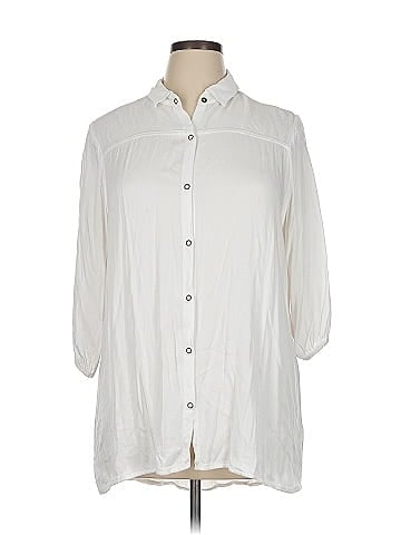 XCVI 3/4 Sleeve Button-Down Shirt (view 1)