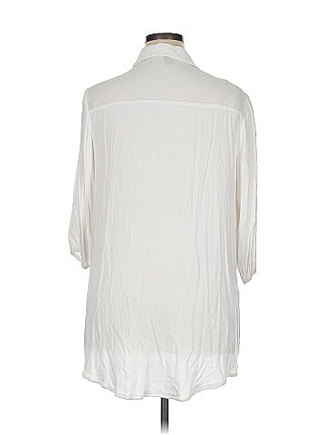 XCVI 3/4 Sleeve Button-Down Shirt (view 2)