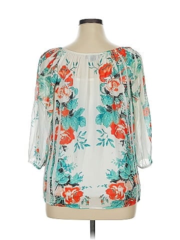 I.N. Studio 3/4 Sleeve Blouse (view 2)